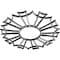 Ekena Millwork Augustus Architectural Grade PVC Pierced Ceiling Medallion, Antiqued Pewter, 20"OD x 7"ID x 1/2"P CMPP20AUAPW - alternate 4